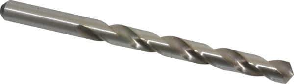 Cleveland - 23/64" 118° High Speed Steel Jobber Drill - Bright Finish, Right Hand Cut, Spiral Flute, Straight Shank, 4-7/8" OAL, Standard Point - Eagle Tool & Supply