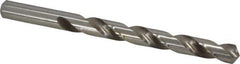 Cleveland - 27/64" 118° High Speed Steel Jobber Drill - Bright Finish, Right Hand Cut, Spiral Flute, Straight Shank, 5-3/8" OAL, Standard Point - Eagle Tool & Supply