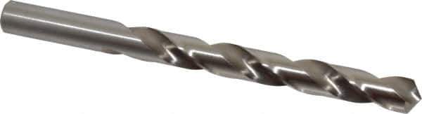 Cleveland - 31/64" 118° High Speed Steel Jobber Drill - Bright Finish, Right Hand Cut, Spiral Flute, Straight Shank, 5-7/8" OAL, Standard Point - Eagle Tool & Supply