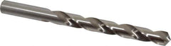 Cleveland - 31/64" 118° High Speed Steel Jobber Drill - Bright Finish, Right Hand Cut, Spiral Flute, Straight Shank, 5-7/8" OAL, Standard Point - Eagle Tool & Supply