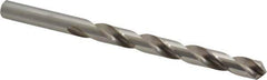 Cleveland - Letter R 118° High Speed Steel Jobber Drill - Bright Finish, Right Hand Cut, Spiral Flute, Straight Shank, 4-3/4" OAL, Standard Point - Eagle Tool & Supply