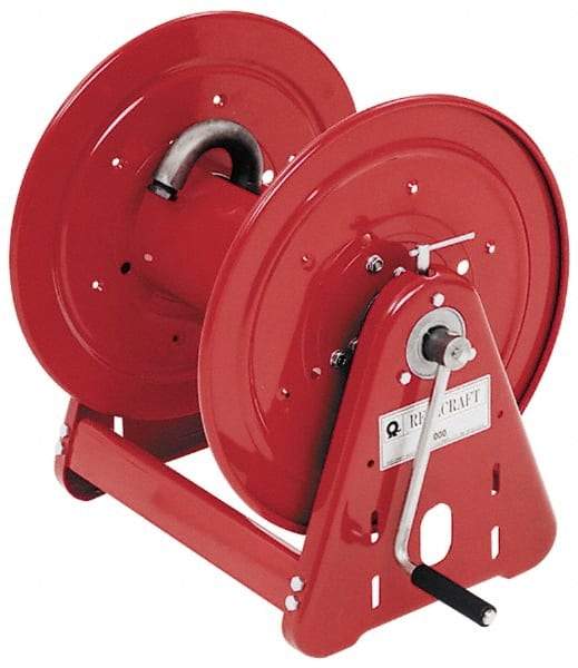 Reelcraft - 100' Manual Hose Reel - 1,000 psi, Hose Not Included - Eagle Tool & Supply