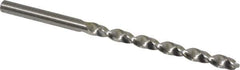 Cleveland - #13 118° High Speed Steel Jobber Drill - Bright Finish, Right Hand Cut, Spiral Flute, Straight Shank, 3-1/2" OAL, Standard Point - Eagle Tool & Supply