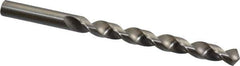 Cleveland - Letter O 118° High Speed Steel Jobber Drill - Bright Finish, Right Hand Cut, Spiral Flute, Straight Shank, 146.05mm OAL, Standard Point - Eagle Tool & Supply