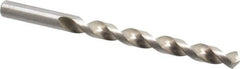 Cleveland - 11/32" 118° High Speed Steel Jobber Drill - Bright Finish, Right Hand Cut, Spiral Flute, Straight Shank, 4-3/4" OAL, Standard Point - Eagle Tool & Supply