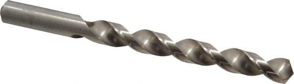 Cleveland - 31/64" 118° High Speed Steel Jobber Drill - Bright Finish, Right Hand Cut, Spiral Flute, Straight Shank, 5-7/8" OAL, Standard Point - Eagle Tool & Supply