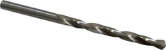 Cleveland - #6 118° High Speed Steel Jobber Drill - Bright Finish, Right Hand Cut, Spiral Flute, Straight Shank, 3-3/4" OAL, Standard Point - Eagle Tool & Supply
