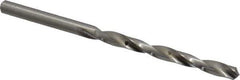 Cleveland - #9 118° High Speed Steel Jobber Drill - Bright Finish, Right Hand Cut, Spiral Flute, Straight Shank, 3-5/8" OAL, Standard Point - Eagle Tool & Supply
