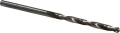 Cleveland - #25 118° High Speed Steel Jobber Drill - Bright Finish, Right Hand Cut, Spiral Flute, Straight Shank, 3" OAL, Standard Point - Eagle Tool & Supply