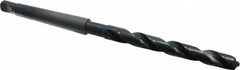 Cleveland - 27/64", 1MT 118° Point High Speed Steel Taper Shank Drill Bit - Eagle Tool & Supply