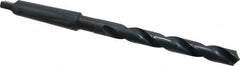 Cleveland - 9/16", 2MT 118° Point High Speed Steel Taper Shank Drill Bit - Eagle Tool & Supply