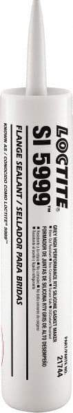 Loctite - 300 mL Cartridge Gray Silicone Sealant - -65°F Min Operating Temp - Eagle Tool & Supply