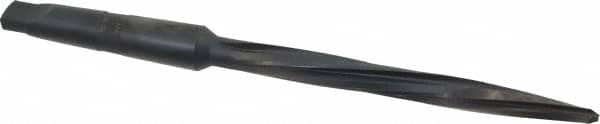 Cleveland - 1/2" Reamer Diam, 5/16" Small End Diam, 2MT Morse Taper Shank, 5-1/8" Flute, Bridge Reamer - Eagle Tool & Supply