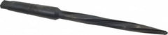 Cleveland - 1/2" Reamer Diam, 5/16" Small End Diam, 2MT Morse Taper Shank, 5-1/8" Flute, Bridge Reamer - Eagle Tool & Supply
