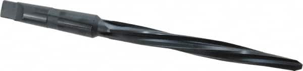 Cleveland - 3/4" Reamer Diam, 15/32" Small End Diam, 3MT Morse Taper Shank, 7-3/8" Flute, Bridge Reamer - Eagle Tool & Supply