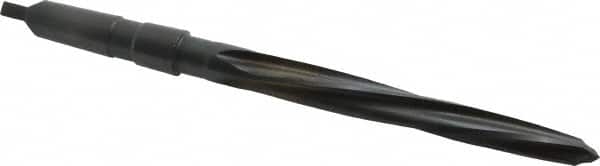 Cleveland - 13/16" Reamer Diam, 35/64" Small End Diam, 3MT Morse Taper Shank, 7-3/8" Flute, Bridge Reamer - Eagle Tool & Supply