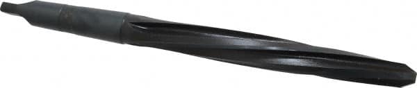 Cleveland - 15/16" Reamer Diam, 43/64" Small End Diam, 3MT Morse Taper Shank, 7-3/8" Flute, Bridge Reamer - Eagle Tool & Supply