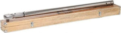 Value Collection - 1" Drive Micrometer Type Ratchet Head Torque Wrench - 660 Ft/Lb to 2,200 Ft/Lb Torque, 60" OAL, 7-1/2 Ft/Lb Graduation - Eagle Tool & Supply