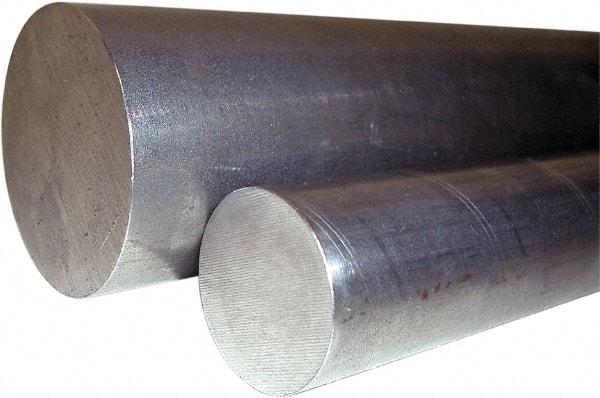 Made in USA - 12" Diam x 2" Long, 1018 Steel Round Rod - Hot Rolled, Steel - Eagle Tool & Supply