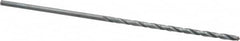 Cleveland - #30 118° Spiral Flute High Speed Steel Taper Length Drill Bit - Eagle Tool & Supply