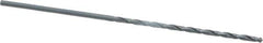 Cleveland - #36, 118° Point, Spiral Flute, High Speed Steel Taper Length Drill Bit - Oxide Finish, 2-1/2" Flute Length, 4-5/8" OAL, Series 2510 - Eagle Tool & Supply