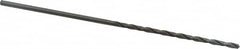 Cleveland - #37 118° Spiral Flute High Speed Steel Taper Length Drill Bit - Eagle Tool & Supply