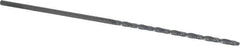 Cleveland - #38, 118° Point, Spiral Flute, High Speed Steel Taper Length Drill Bit - Oxide Finish, 2-1/2" Flute Length, 4-5/8" OAL, Series 2510 - Eagle Tool & Supply