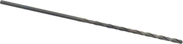 Cleveland - #40 118° Spiral Flute High Speed Steel Taper Length Drill Bit - Eagle Tool & Supply