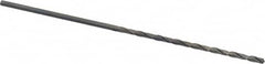Cleveland - #40 118° Spiral Flute High Speed Steel Taper Length Drill Bit - Eagle Tool & Supply