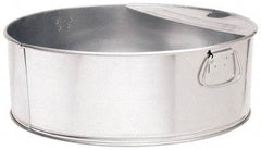 Plews - 6 Gal Radiator Drain Pan - Galvanized Steel - Eagle Tool & Supply