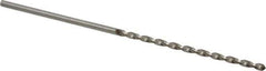 Cleveland - #29, 118° Point, Spiral Flute, High Speed Steel Taper Length Drill Bit - Bright Finish, 3" Flute Length, 5-3/8" OAL, Series 2550 - Eagle Tool & Supply