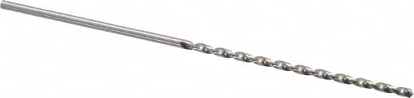 Cleveland - #40 118° Spiral Flute High Speed Steel Taper Length Drill Bit - Eagle Tool & Supply