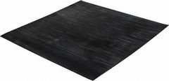 Made in USA - 12" Long, 12" Wide, 1/16" Thick, Buna-N Rubber Foam Sheet - 65 to 75 Durometer, Black, -20 to 180°F, 2,500 psi Tensile Strength, Plain Backing, Stock Length - Eagle Tool & Supply