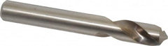 Cleveland - 1/2" Body Diam, 120°, 3-3/4" OAL, High Speed Steel Spotting Drill - Eagle Tool & Supply