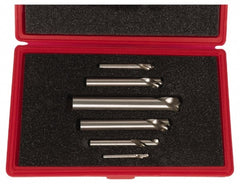 Cleveland - 6 Piece 90° 1/4 to 1" Spotting Drill Set - Eagle Tool & Supply