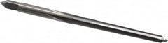 Cleveland - #3/0 Pin, 0.1302" Diam, 0.1029" Small End, 9/64" Diam Straight Shank, 1-5/16" Flute, Taper Pin Reamer - Eagle Tool & Supply