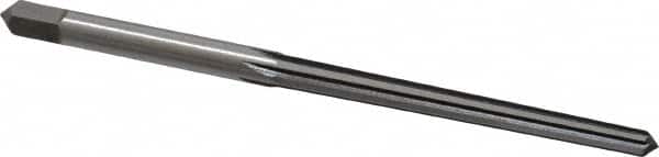 Cleveland - #0 Pin, 0.1638" Diam, 0.1287" Small End, 11/64" Diam Straight Shank, 1-11/16" Flute, Taper Pin Reamer - Eagle Tool & Supply