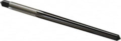 Cleveland - #4 Pin, 0.2604" Diam, 0.2071" Small End, 17/64" Diam Straight Shank, 2-9/16" Flute, Taper Pin Reamer - Eagle Tool & Supply