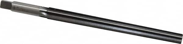 Cleveland - #8 Pin, 0.505" Diam, 0.3971" Small End, 7/16" Diam Straight Shank, 5-3/16" Flute, Taper Pin Reamer - Eagle Tool & Supply