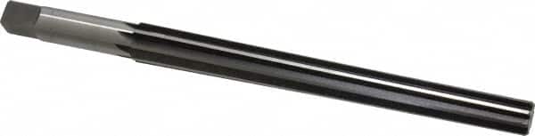 Cleveland - #10 Pin, 0.7216" Diam, 0.5799" Small End, 5/8" Diam Straight Shank, 6-13/16" Flute, Taper Pin Reamer - Eagle Tool & Supply