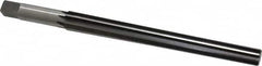 Cleveland - #10 Pin, 0.7216" Diam, 0.5799" Small End, 5/8" Diam Straight Shank, 6-13/16" Flute, Taper Pin Reamer - Eagle Tool & Supply