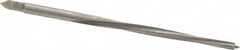 Cleveland - #5/0 Pin, 0.0966" Diam, 0.0719" Small End, 7/64" Diam Straight Shank, 1-3/16" Flute, Taper Pin Reamer - Eagle Tool & Supply