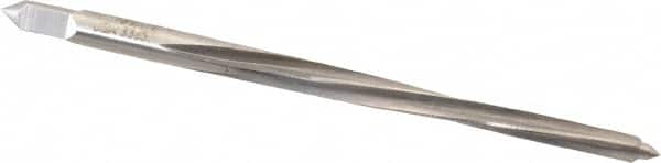 Cleveland - #3/0 Pin, 0.1302" Diam, 0.1029" Small End, 9/64" Diam Straight Shank, 1-5/16" Flute, Taper Pin Reamer - Eagle Tool & Supply