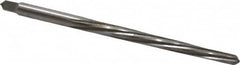 Cleveland - #0 Pin, 0.1638" Diam, 0.1287" Small End, 11/64" Diam Straight Shank, 1-11/16" Flute, Taper Pin Reamer - Eagle Tool & Supply