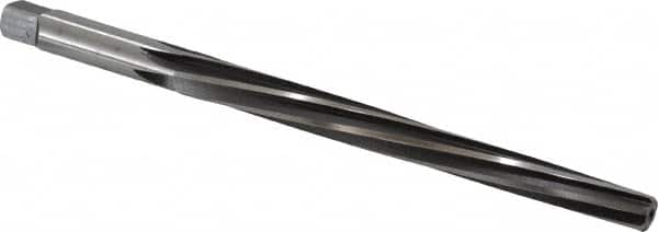 Cleveland - #7 Pin, 27/64" Diam, 0.3297" Small End, 13/32" Diam Straight Shank, 4-7/16" Flute, Taper Pin Reamer - Eagle Tool & Supply