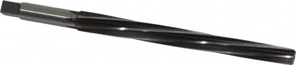 Cleveland - #8 Pin, 0.505" Diam, 0.3971" Small End, 7/16" Diam Straight Shank, 5-3/16" Flute, Taper Pin Reamer - Eagle Tool & Supply