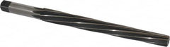 Cleveland - #10 Pin, 0.7216" Diam, 0.5799" Small End, 5/8" Diam Straight Shank, 6-13/16" Flute, Taper Pin Reamer - Eagle Tool & Supply