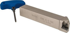 Iscar - SLAN, Left Hand Cut, 1" Shank Height x 1" Shank Width, Negative Rake Indexable Turning Toolholder - 6" OAL, LNMX1506.. Insert Compatibility, Series Isoturn - Eagle Tool & Supply
