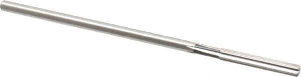 Cleveland - #1 High Speed Steel 6 Flute Chucking Reamer - Straight Flute, Straight Shank, 1-1/2" Flute Length, 6" OAL - Eagle Tool & Supply