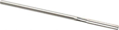 Cleveland - #1 High Speed Steel 6 Flute Chucking Reamer - Straight Flute, Straight Shank, 1-1/2" Flute Length, 6" OAL - Eagle Tool & Supply